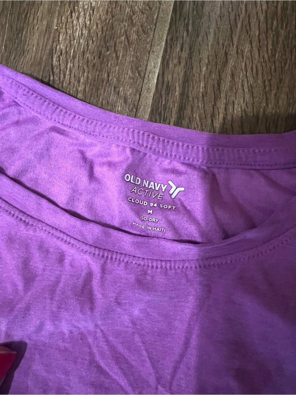 Purple Active Tank Top & Multicolor Abstract Print Leggings Set. Women’s size M - Picture 5 of 5